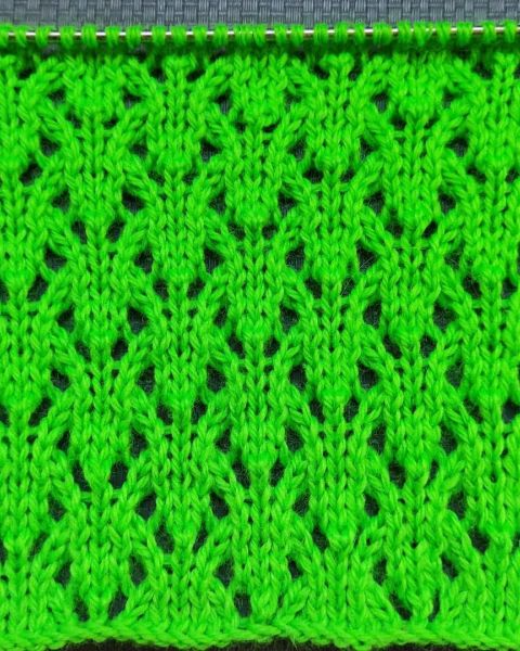 Lace Stitch Knitting Pattern