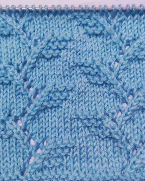 Lace Stitch Knitting Pattern