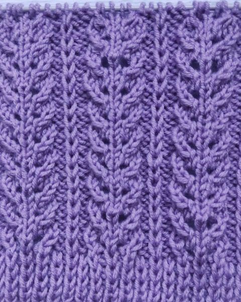 Lace Stitch Knitting Pattern