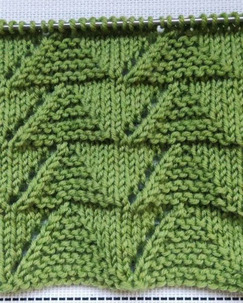 Lace Stitch Knitting Pattern