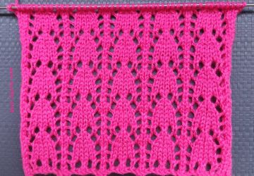Lace Stitch Knitting Pattern