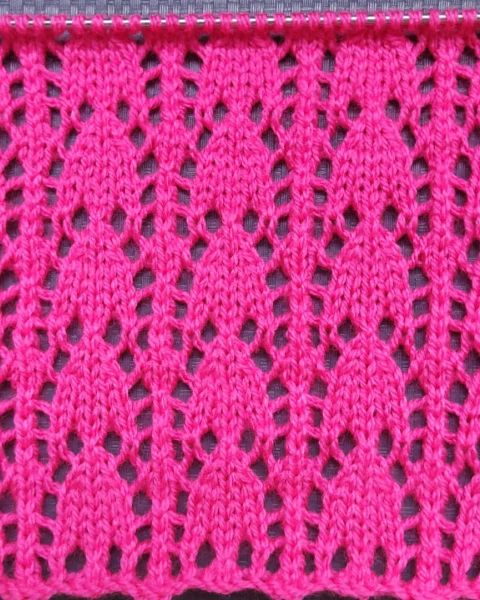 Lace Stitch Knitting Pattern
