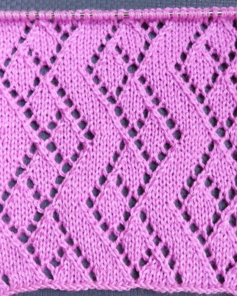 Lace Stitch Knitting Pattern