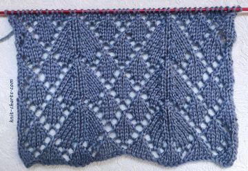 Lace Stitch Knitting Pattern