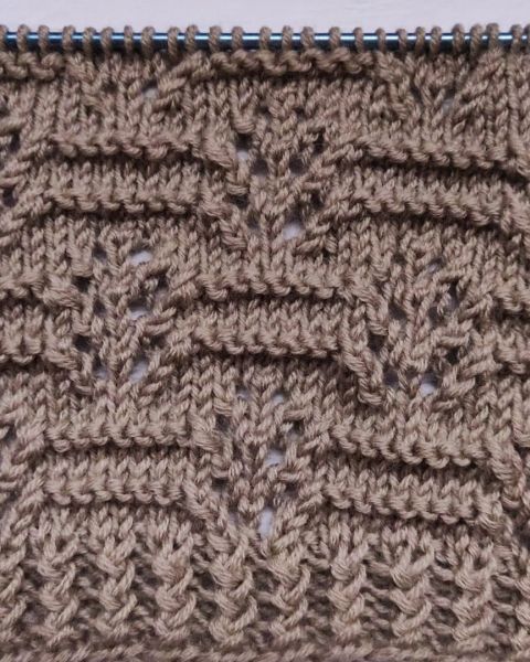 Lace Stitch Knitting Pattern