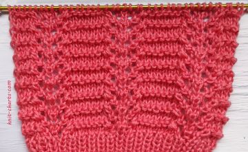Lace Stitch Knitting Pattern