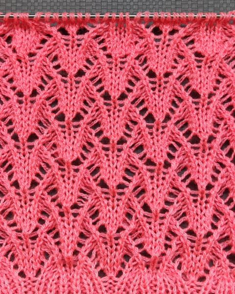 Lace Stitch Knitting Pattern
