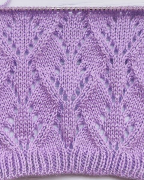 Lace Stitch Knitting Pattern