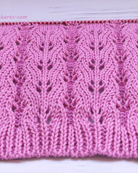 Lace Stitch Knitting Pattern