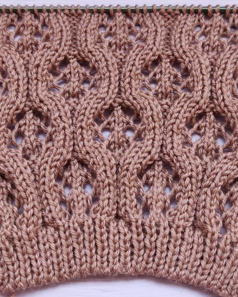 Lace Stitch Knitting Pattern