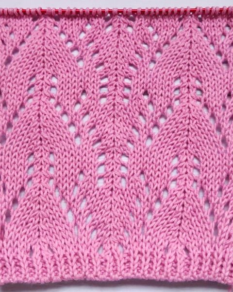Lace Stitch Knitting Pattern