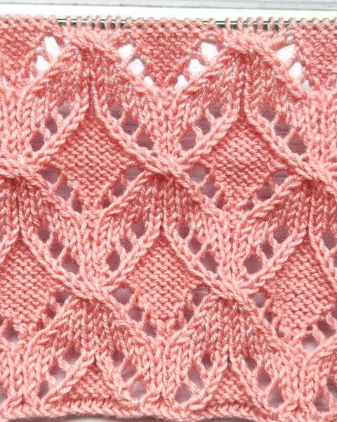 Lace Stitch Knitting Pattern