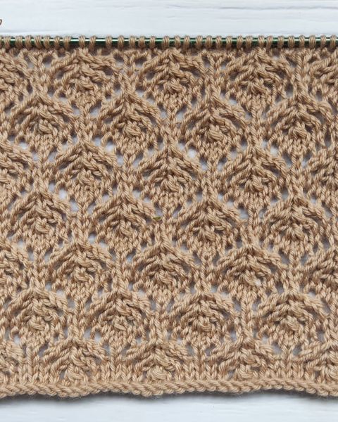 Lace Medallions Kniting Pattern