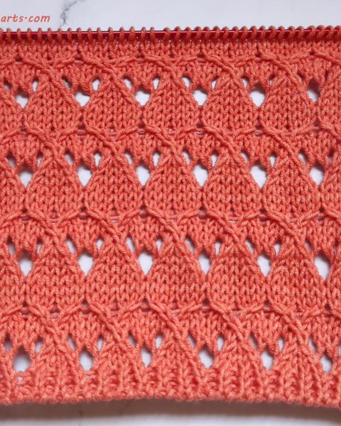 Lace Stitch Knitting Pattern