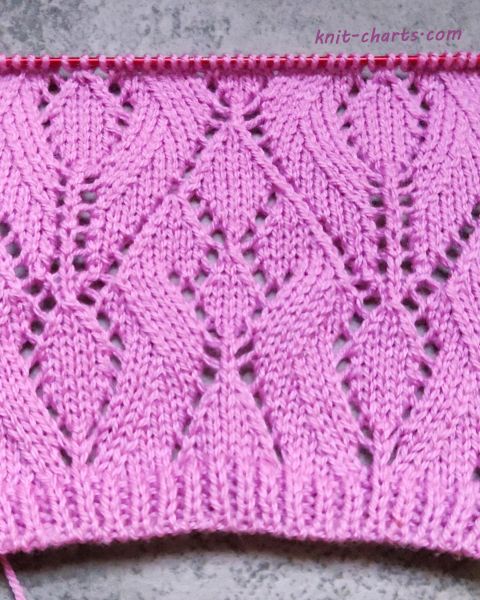 Lace Stitch Knitting Pattern