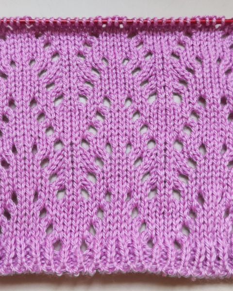 Lace Stitch Knitting Pattern