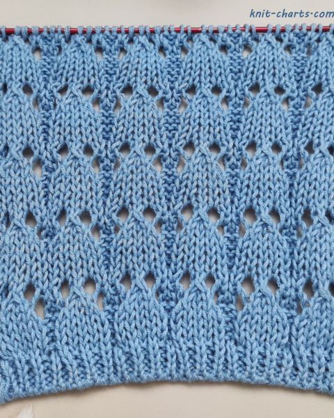 Lace Stitch Knitting Pattern