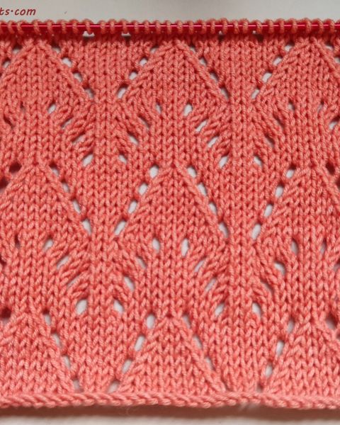 Lace Stitch Knitting Pattern