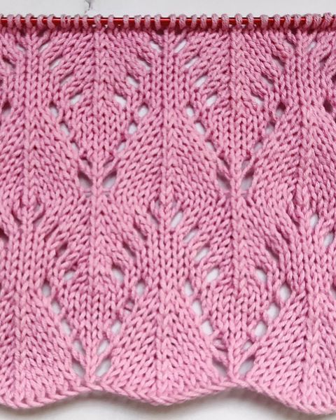 Lace Stitch Knitting Pattern
