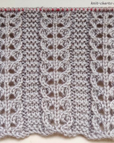 Lace Stitch Knitting Pattern