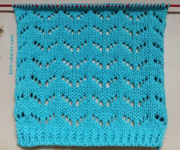 Lace Stitch Knitting Pattern