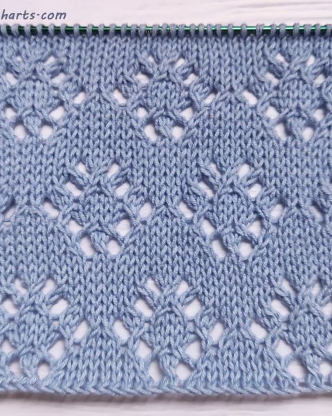 Lace Stitch Knitting Pattern
