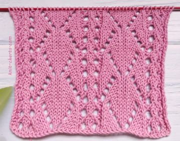 Lace Stitch Knitting Pattern