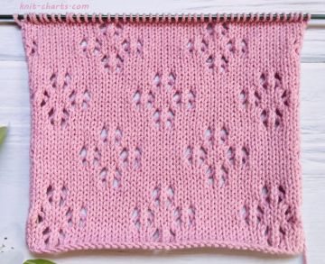 Lace Stitch Knitting Pattern