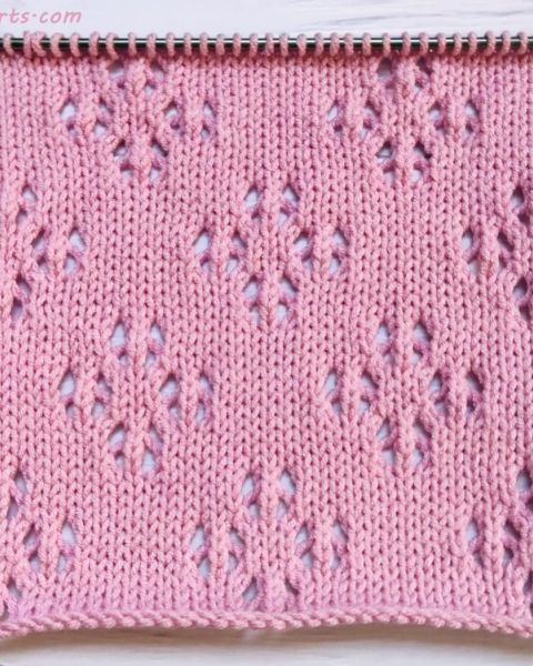 Lace Stitch Knitting Pattern