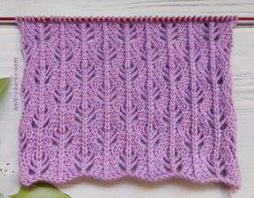Lace Stitch Knitting Pattern