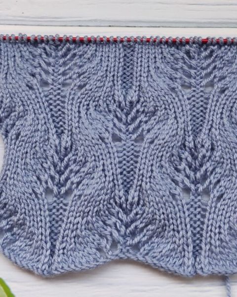 Lace Stitch Knitting Pattern