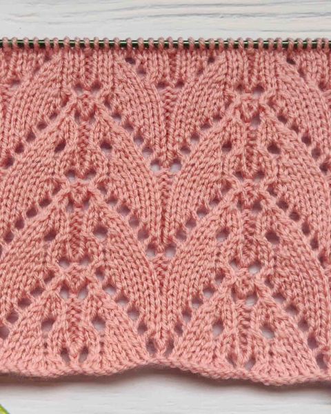 Lace Stitch Knitting Pattern