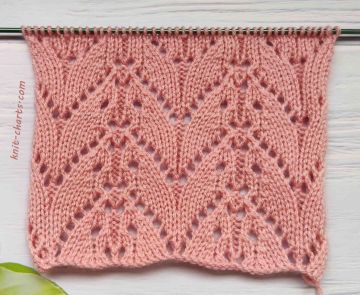 Lace Stitch Knitting Pattern