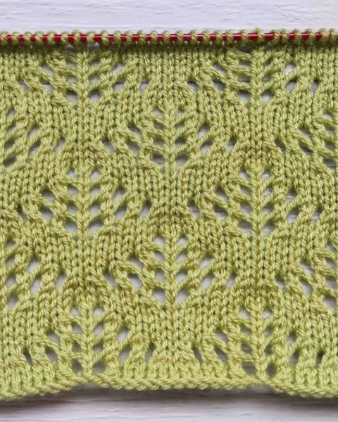 Lace Stitch Knitting Pattern