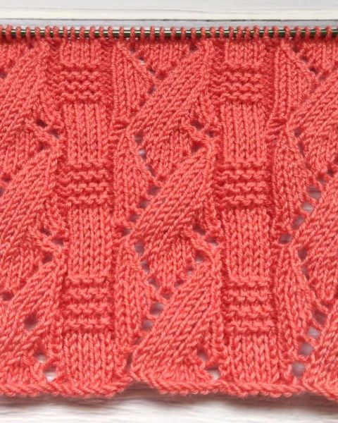 Lace Stitch Knitting Pattern