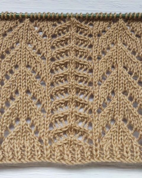 Lace Stitch Knitting Pattern