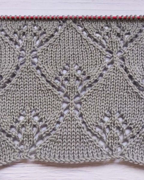 Lace Stitch Knitting Pattern