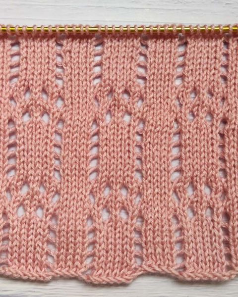 Lace Stitch Knitting Pattern