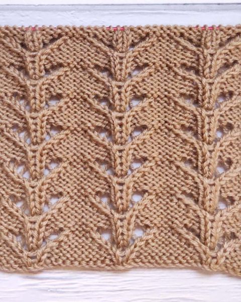 Lace Stitch Knitting Pattern