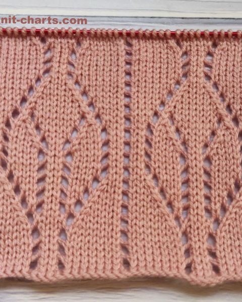 Lace Stitch Knitting Pattern