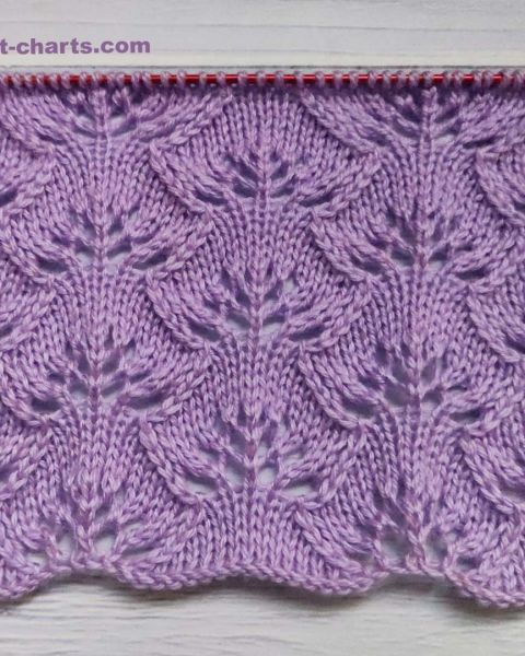 Lace Stitch Knitting Pattern