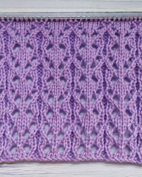 Lace Stitch Knitting Pattern