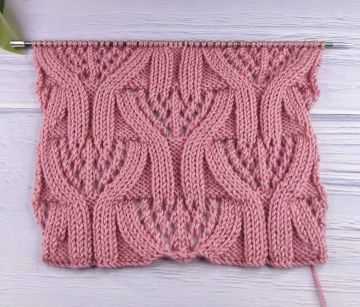 Lace Stitch Knitting Pattern