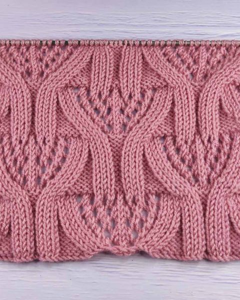 Lace Stitch Knitting Pattern