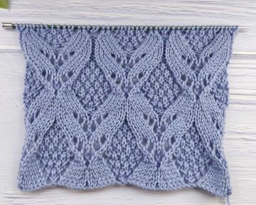 Lace Stitch Knitting Pattern