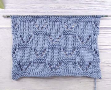 Lace Stitch Knitting Pattern