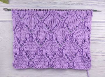 Lace Stitch Knitting Pattern
