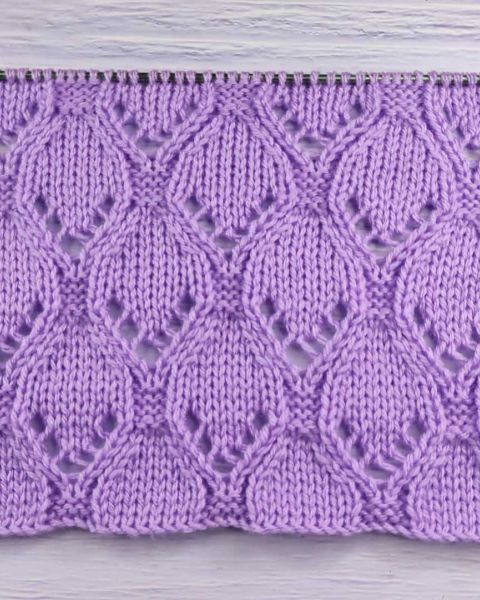 Lace Stitch Knitting Pattern