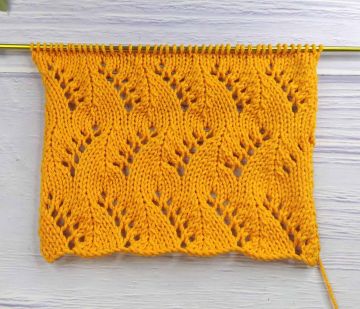 Lace Stitch Knitting Pattern
