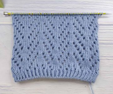 Lace Stitch Knitting Pattern